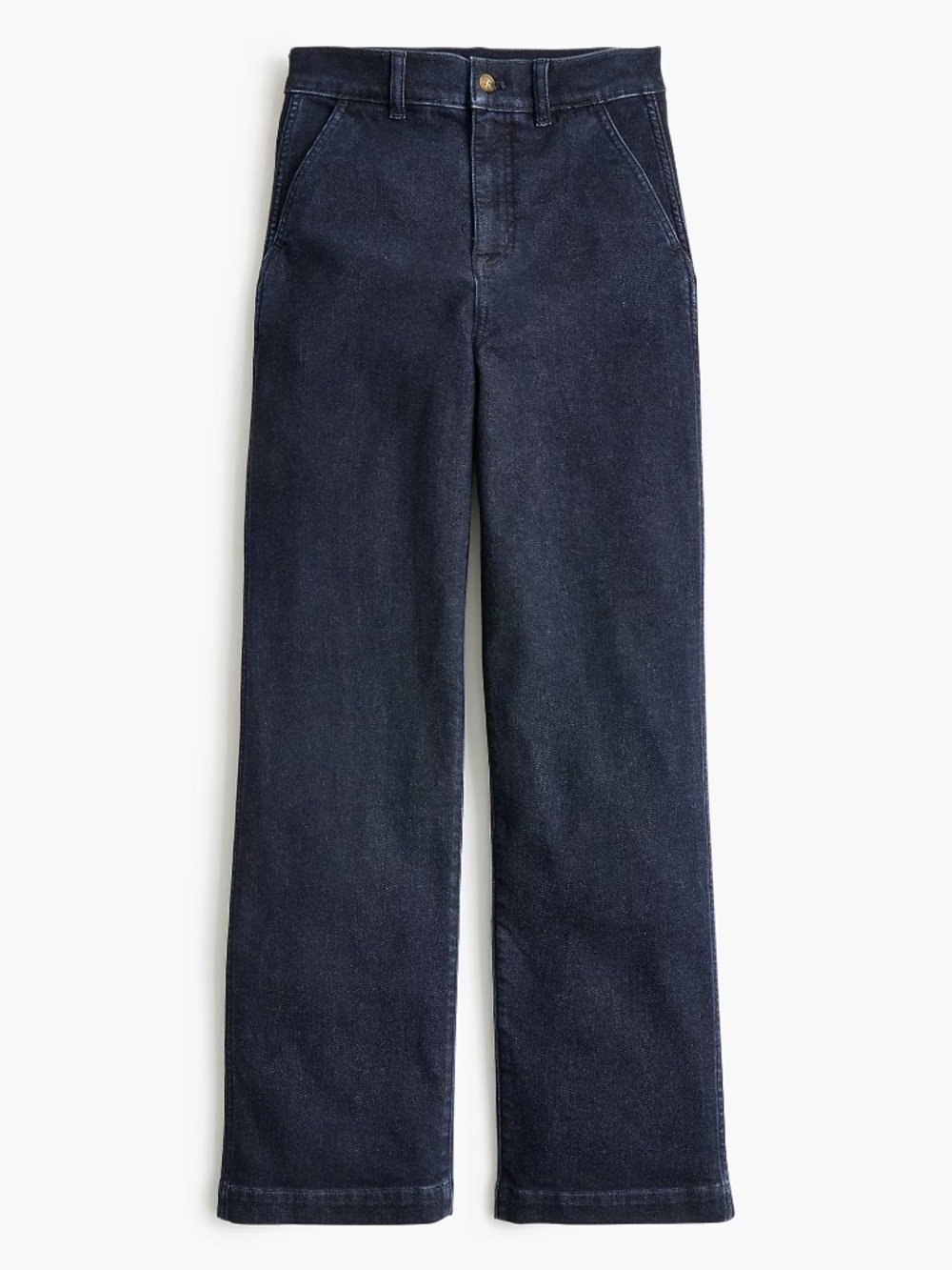 NWT J. Crew Denim Trouser Pant in Signature Stretch Dark Wash Size 30